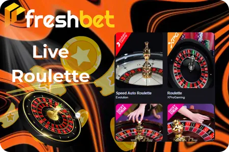Freshbet Casino Roulette Tables
