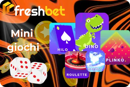 Giochi veloci del casinò Freshbet